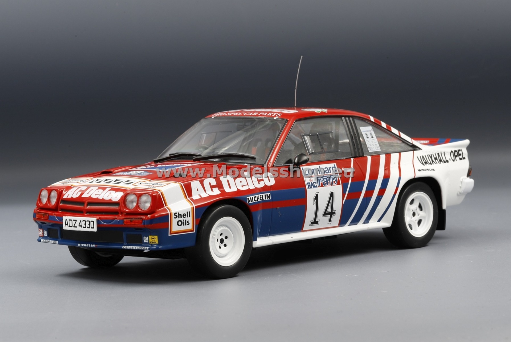 Opel Manta B 400, RHD, No.14, Rally WM, RAC Rally 1985 J.McRae/I.Grindrod
