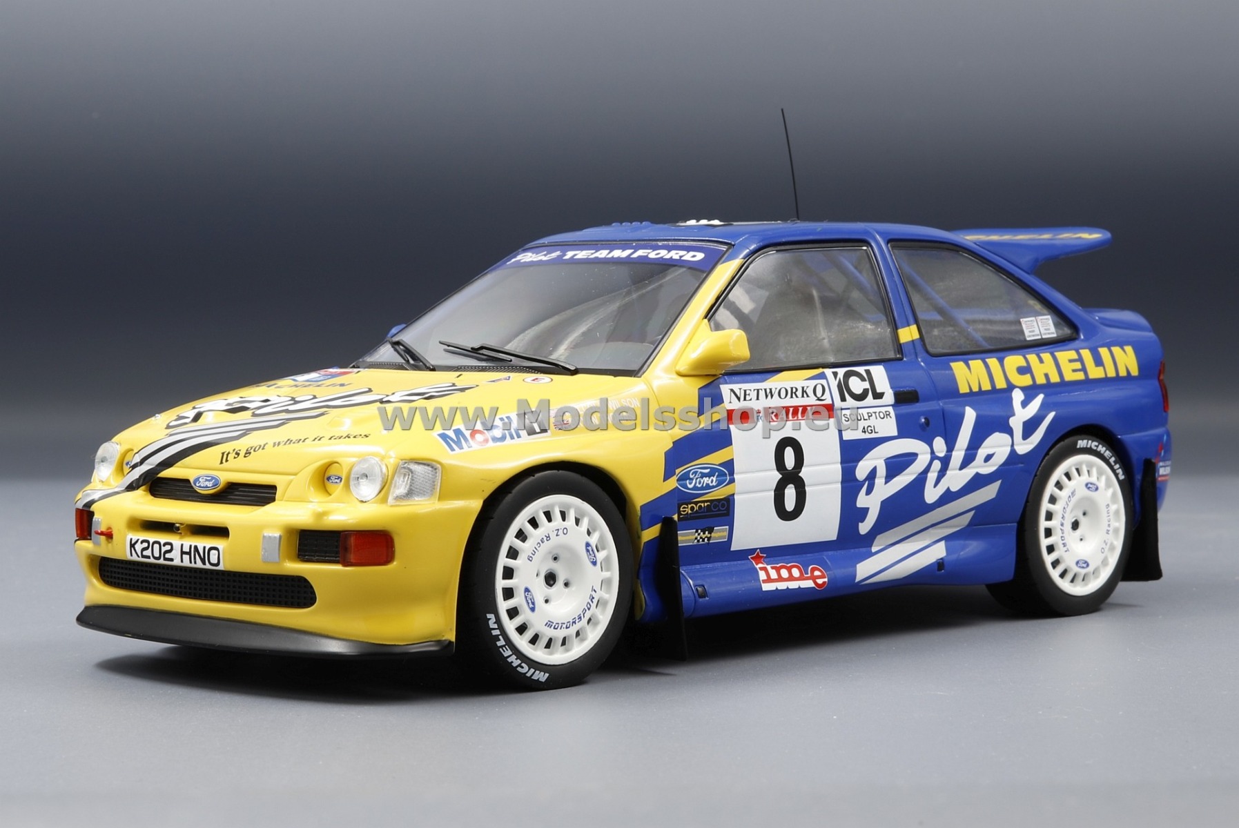 Ford Escort RS Cosworth, No.8, Michelin, Rally WM, RAC Rally 1993 M.Wilson/B.Thomas
