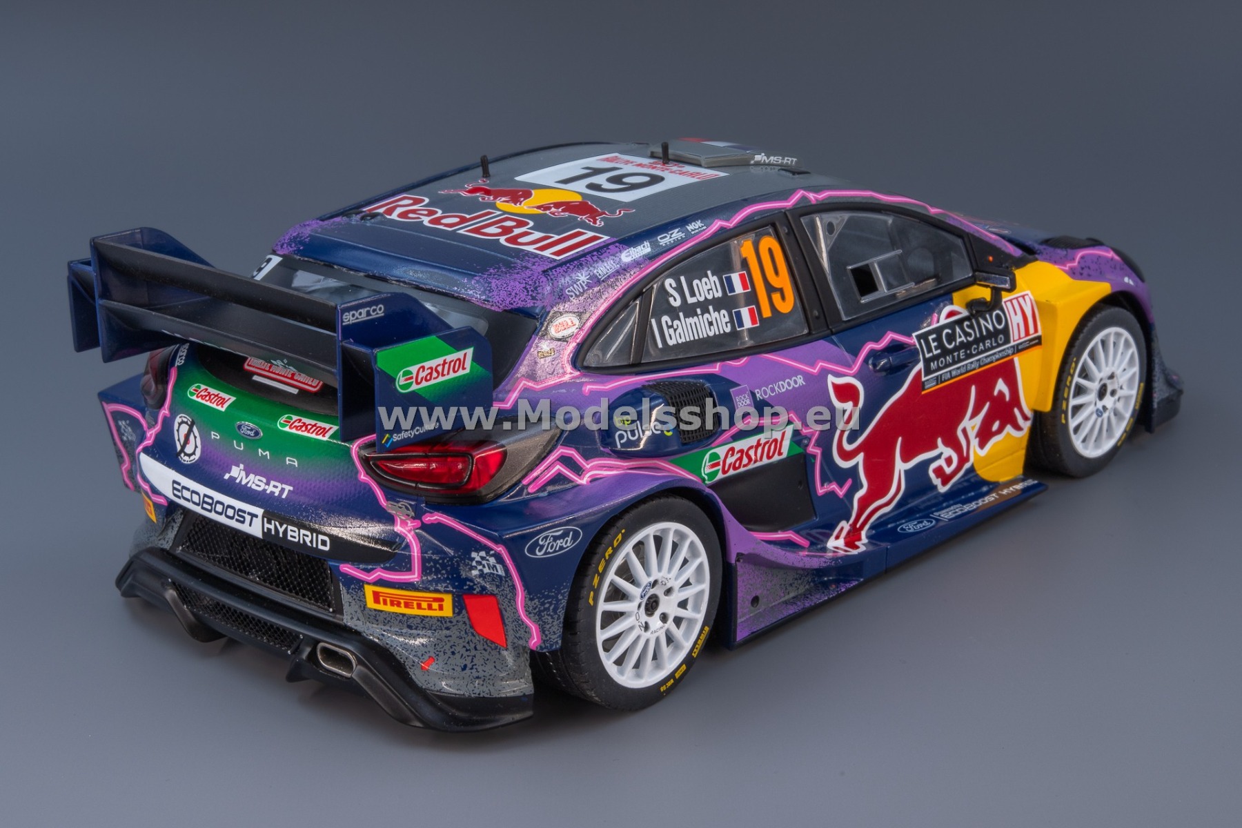 Ford Puma Rally1, Red Bull, Rally WM, Rallye Monte Carlo