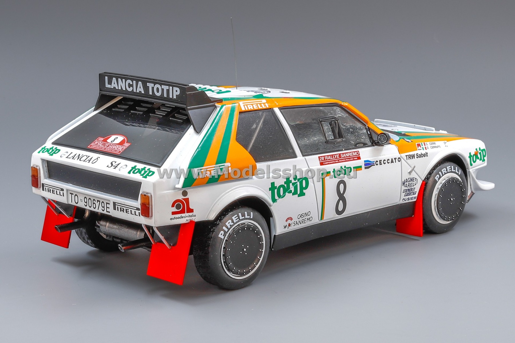 IXO 18RMC133.22 Lancia Delta S4, No.8, Totip, Rally WM, Rally San