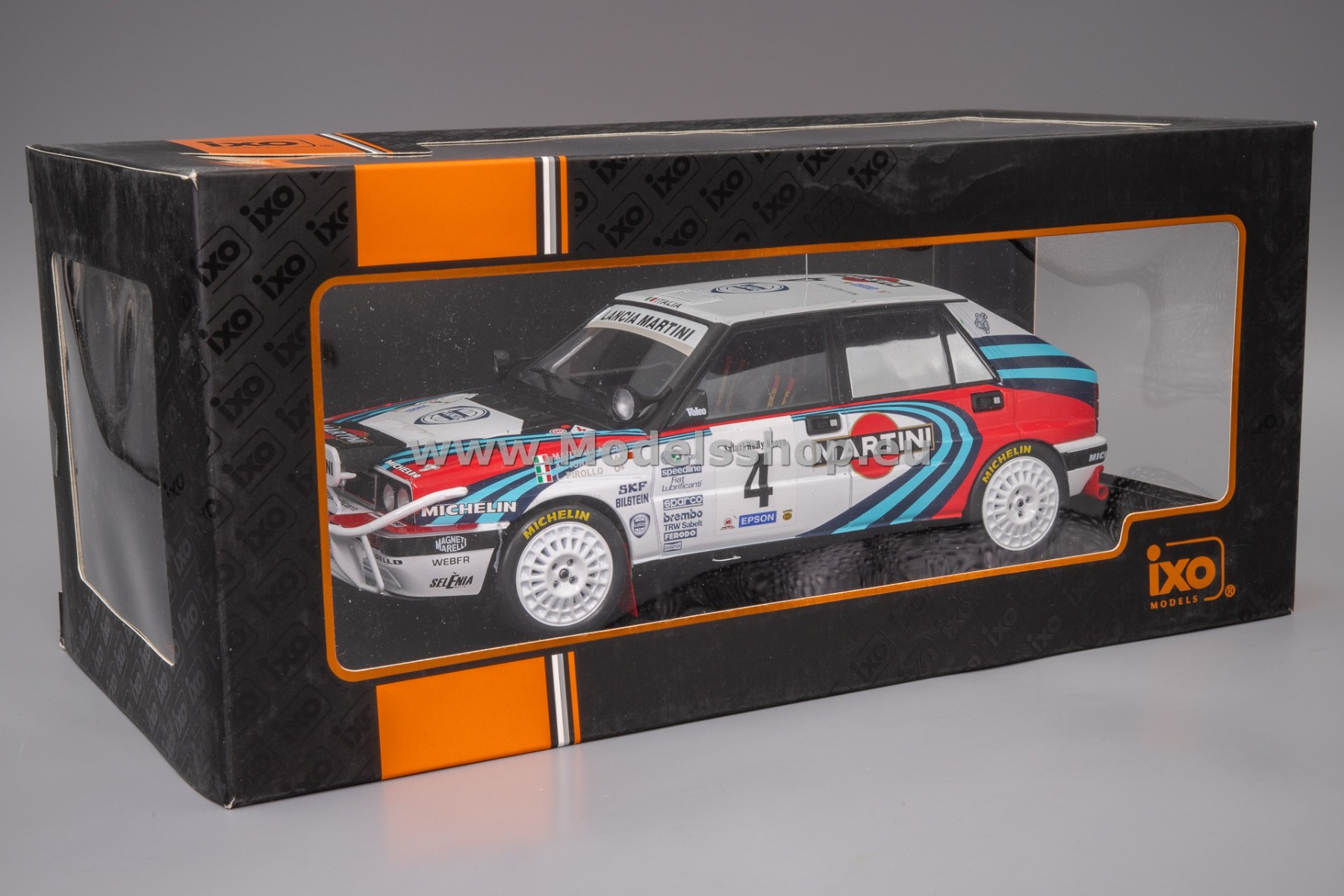 IXO18RMC139B.22 Lancia Delta Integrale 16V, No.4, Martini Lancia