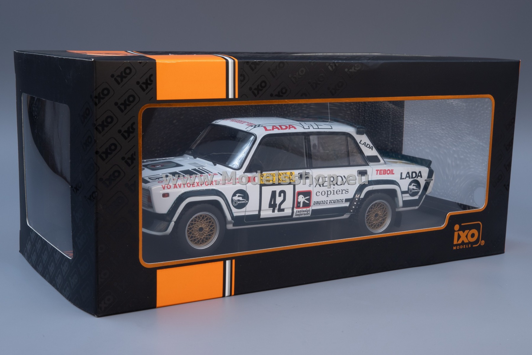 IXO 18RMC146.22 Lada 2105 VFTS, No.42, Rally WM, 1000 Lakes Rally