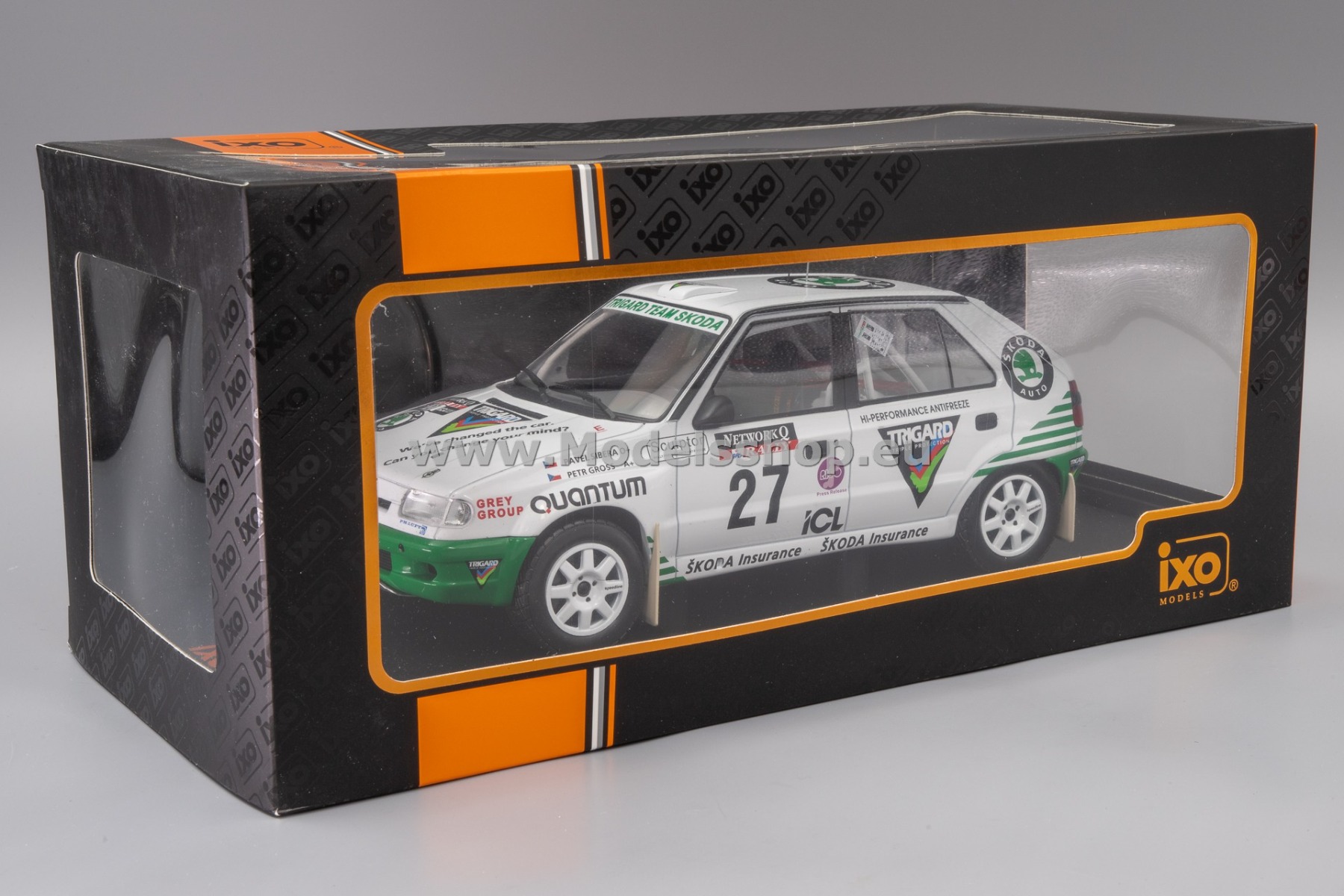 Ixo Skoda Felicia Kit Car #27 Siberia Rally RAC Lombard 1995