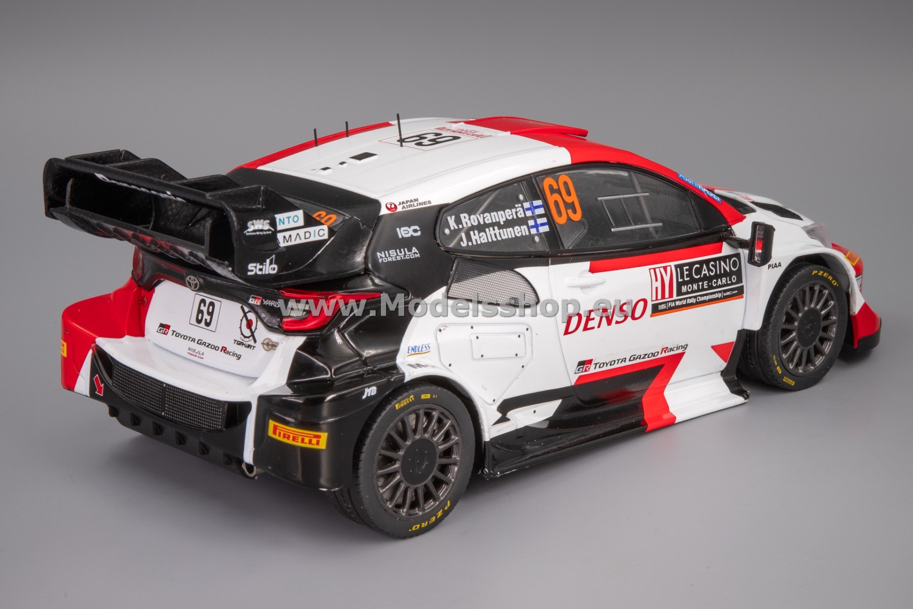 IXO18RMC152B.22 Toyota GR Yaris Rally1 Hybrid, No.69, Rallye WM, Rallye Monte Carlo 2023, K. IXO18RMC152B.22 Toyota GR Yaris Rally1 Hybrid, No.69, Rallye WM, Rallye Monte Carlo 2023, K.