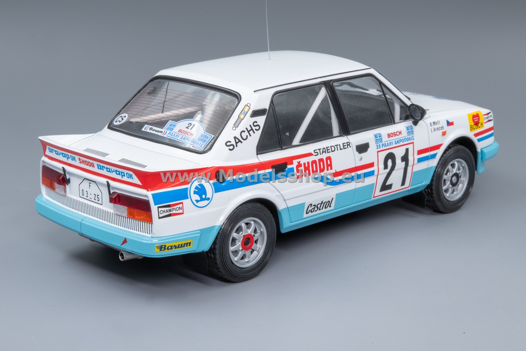 IXO 18RMC157A.22 Skoda 130 LR, No.21, Rallye WM, Rally Acropolis