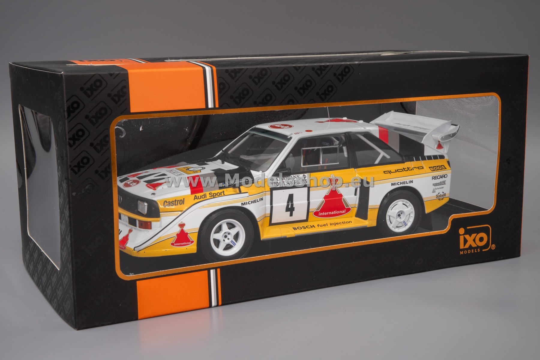 IXO18RMC161A.22 Audi Sport Quattro S1 E2, No.4, Rallye WM, 1000