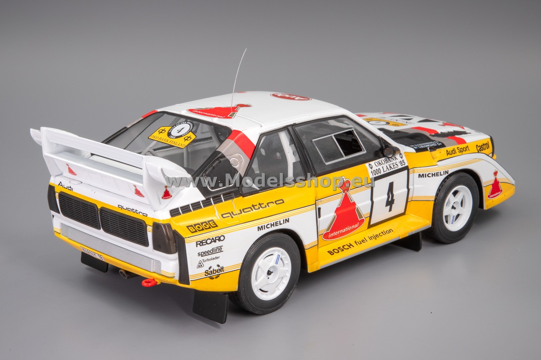 IXO18RMC161A.22 Audi Sport Quattro S1 E2, No.4, Rallye WM, 1000