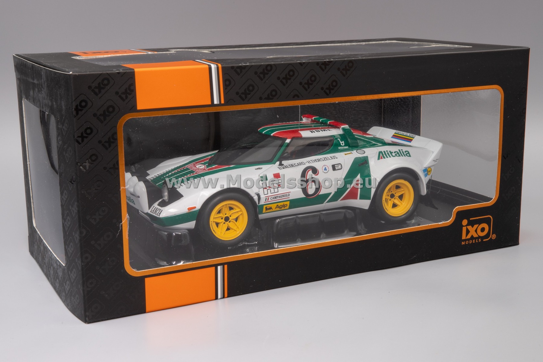 IXO18RMC162B.22 Lancia Stratos HF, No.6, Alitalia, Rallye WM