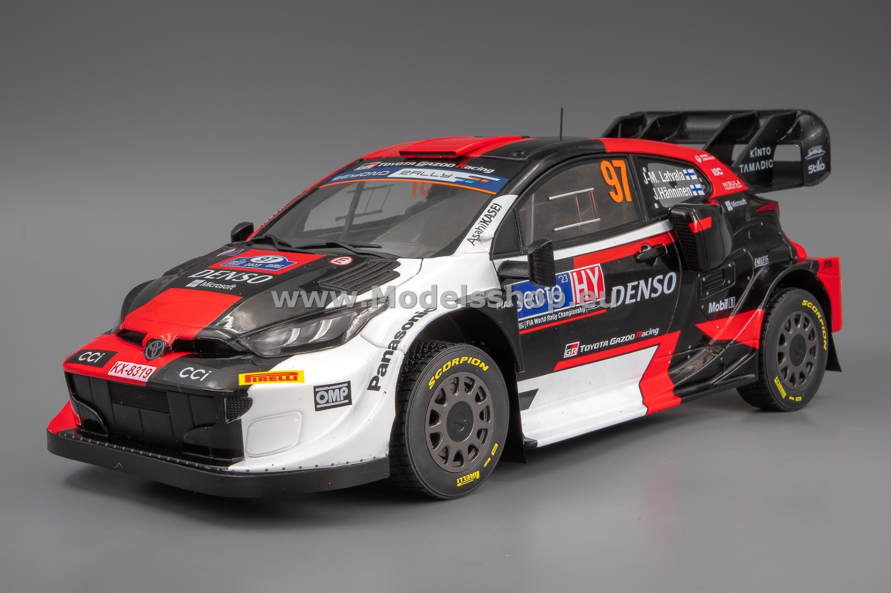 IXO18RMC174B.22 Toyota GR Yaris Rally1 Hybrid, No.97, Toyota Gazoo racing WRT, Rallye WM, Rally Finland 2023, J-M.Latvala/J.Hänninen