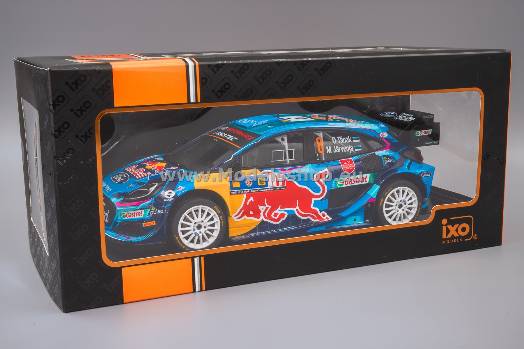 IXO18RMC187.22 Ford Puma Rally1 Hybrid, No.8 M-Sport WRT, Central