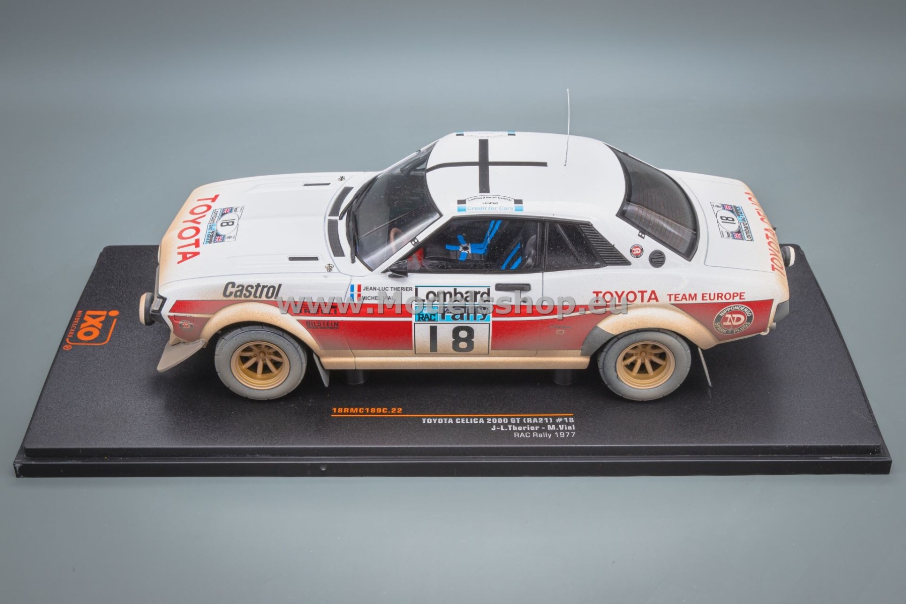 IXO18RMC189C.22 Toyota Celica 2000 GT (RA21) No.18, RAC