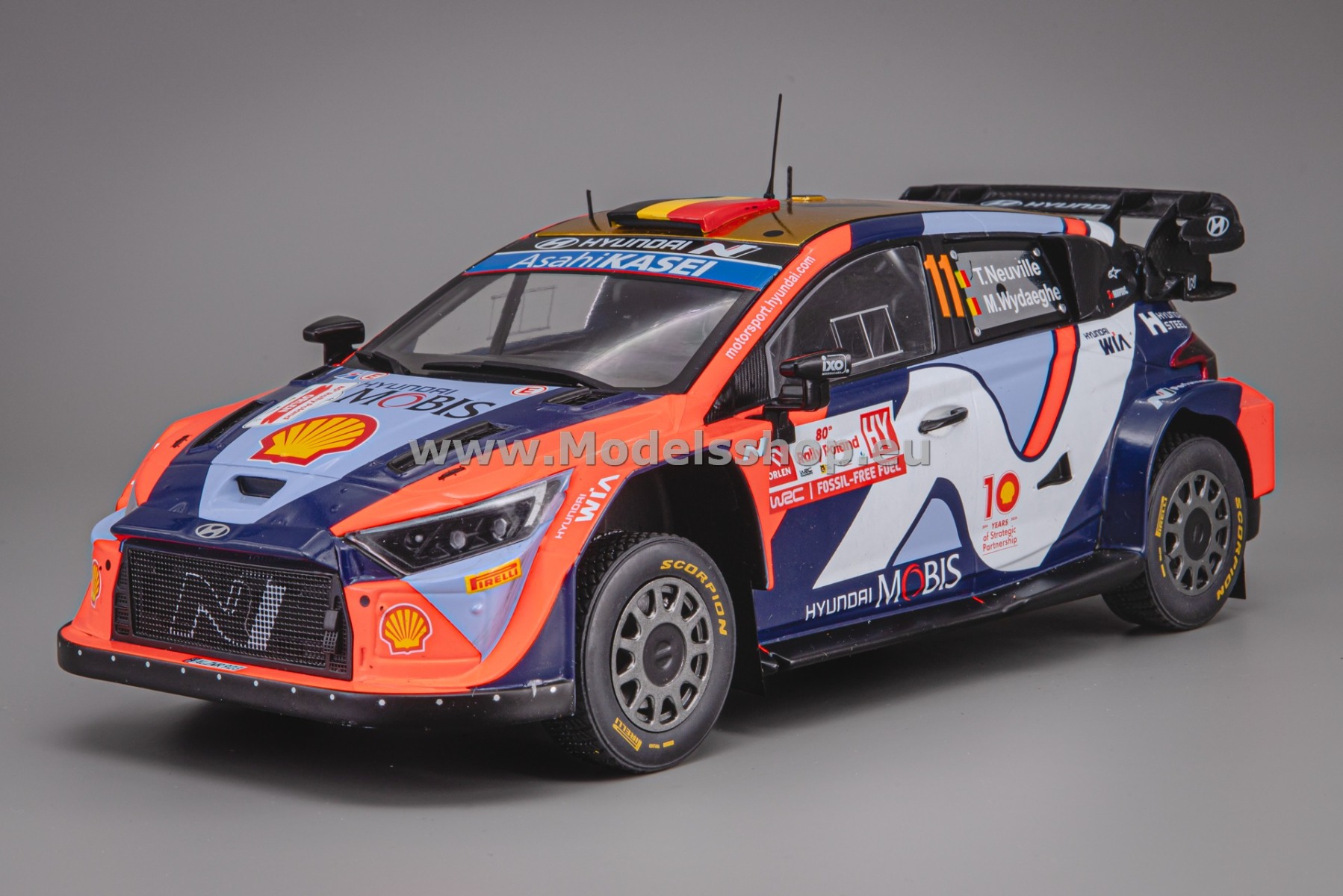 IXO18RMC214.22 Hyundai i20 N Rally1, No.11, WRC Rally Poland 2024, T.Neuville M.Wydaeghe (