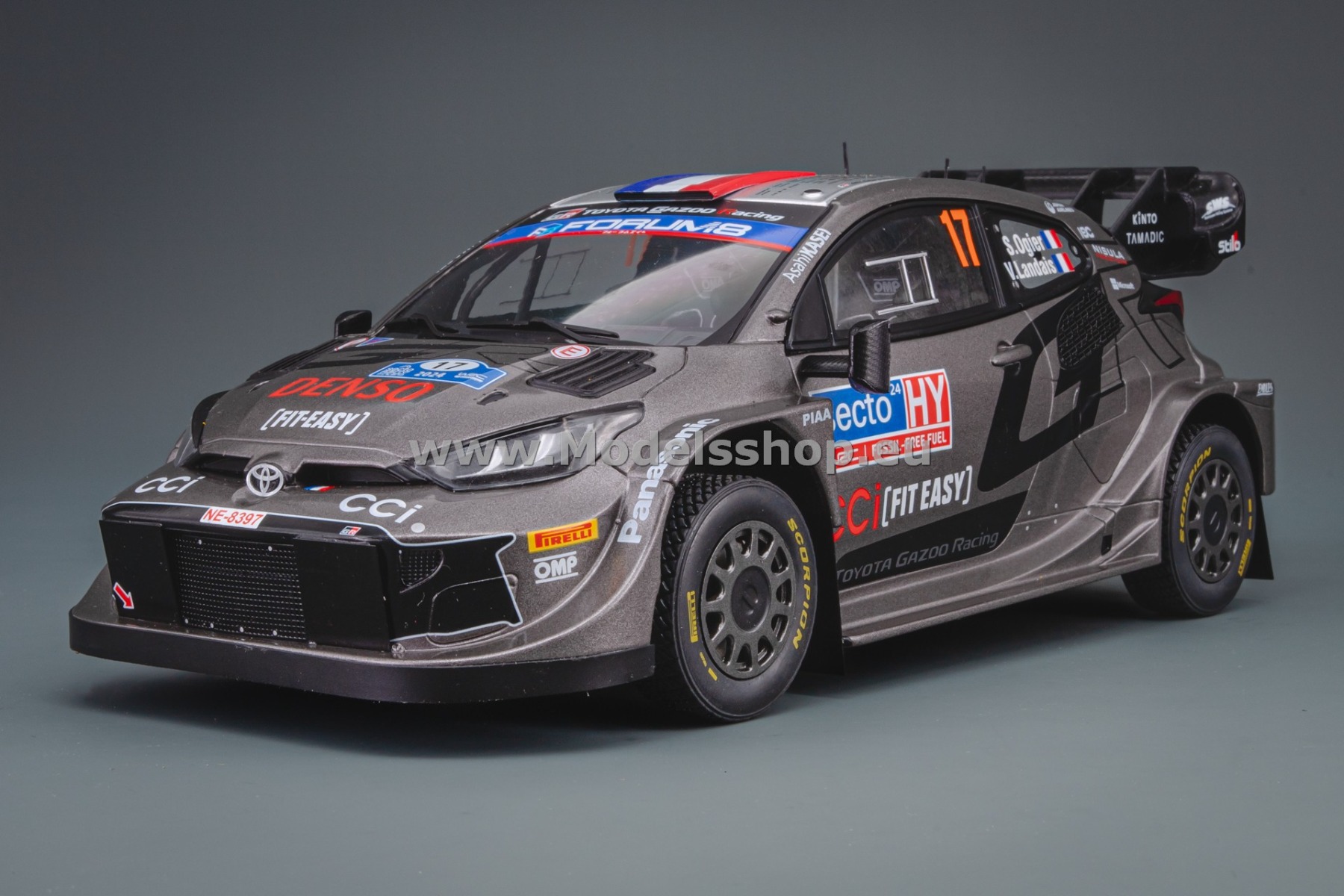 IXO18RMC216.22 Toyota GR Yaris Rally1 Hybrid No.17, Rally WM, Rally Finland 2024 S.Ogier - V.Landais