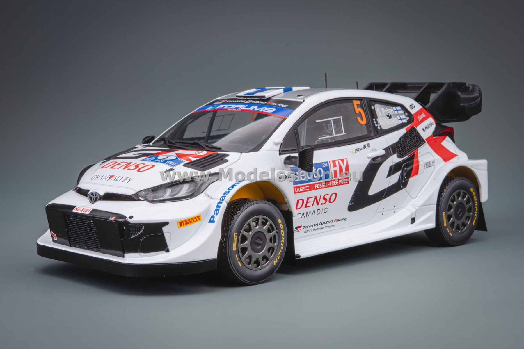 IXO18RMC217.22 Toyota GR Yaris Rally1 Hybrid No.5, Rally WM, Rally Finland, 2024 S.Pajari - E.Mälkönen