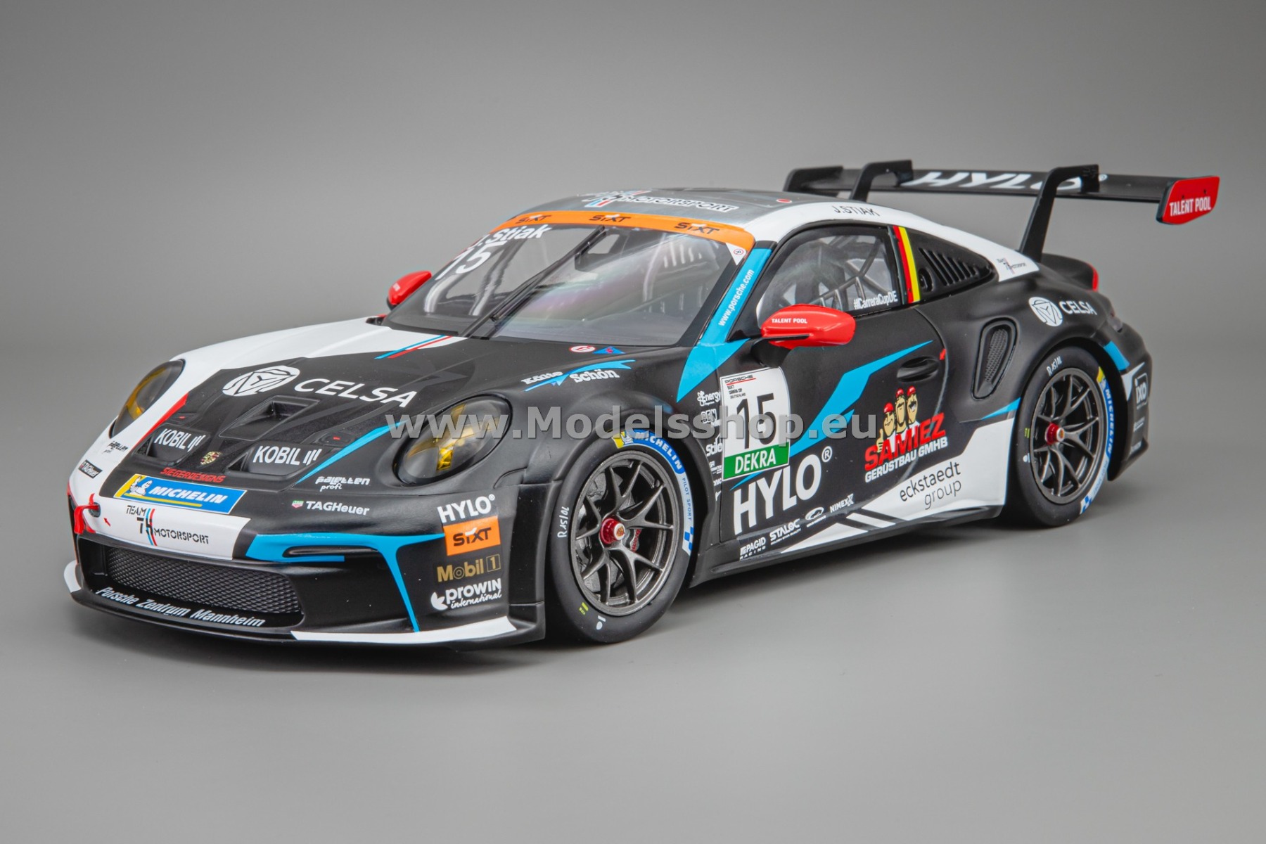 IXO18RMC220.22 Porsche 911 GT3 Cup, No.15, Porsche Cup Oschersleben 2024, J.Stiak