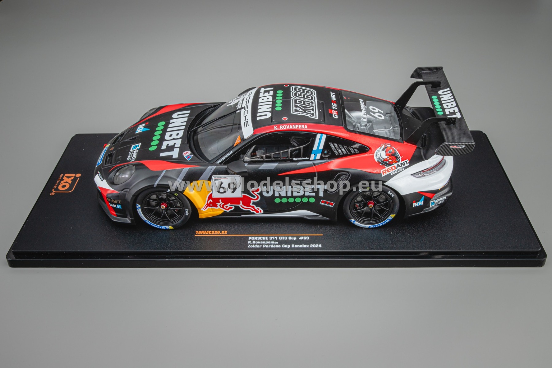 IXO18RMC226.22 Porsche 911 GT3 Cup, No.69, Porsche Cup Zolder 2024