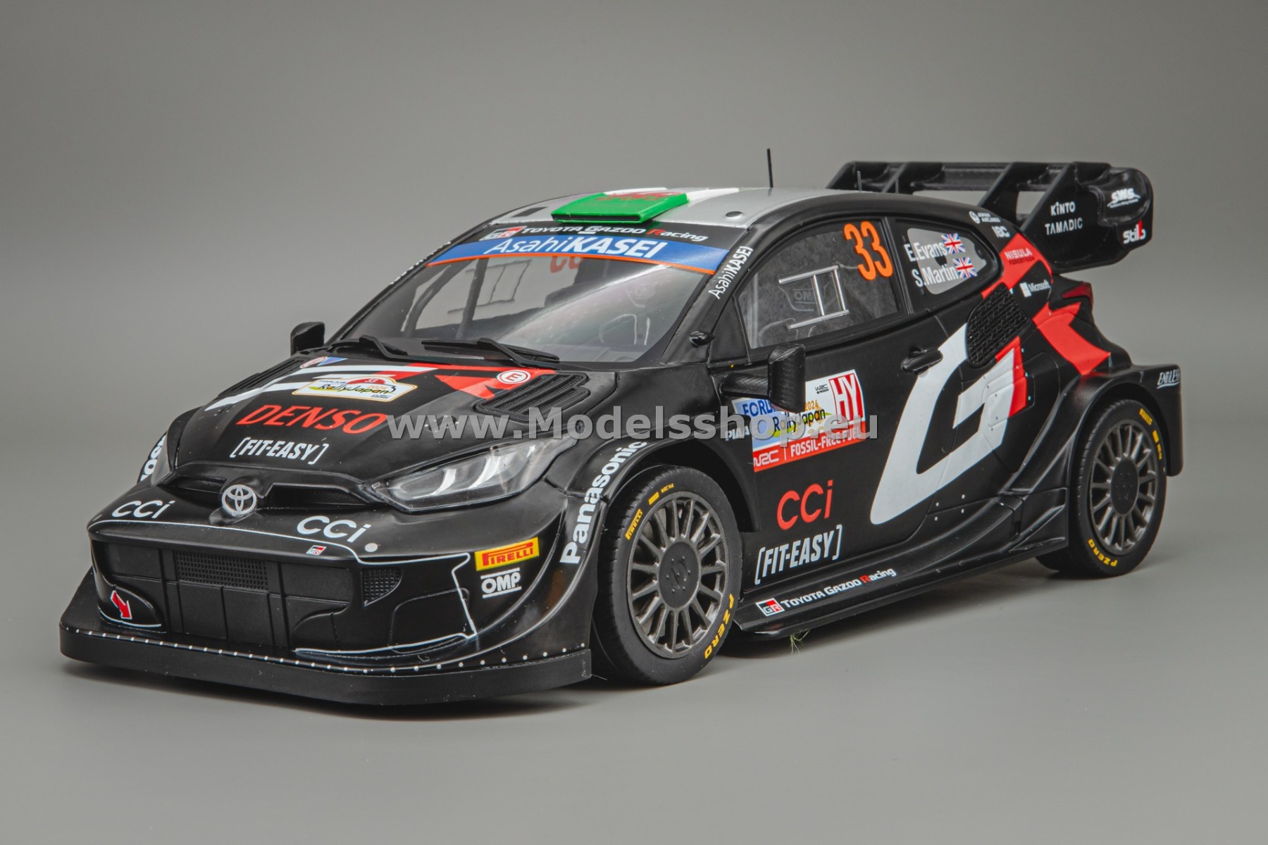 IXO18RMC227.22 Toyota GR Yaris Rally1 Hybrid, No.33, WRC, Rally Japan 2024, E.Evans/S.Martin