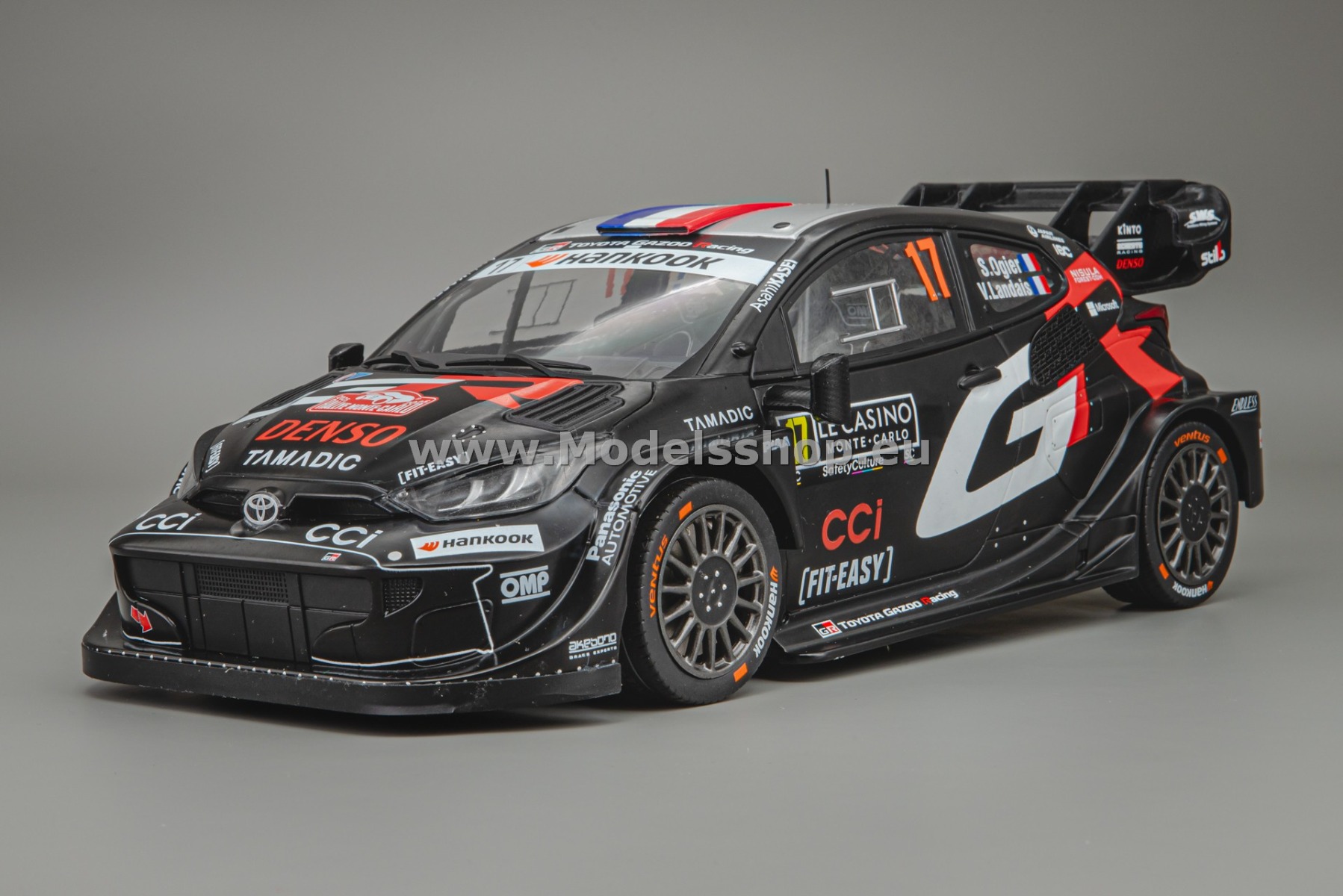 IXO18RMC229A.22 Toyota GR Yaris Rally1, No.17, WRC, Rally Monte Carlo 2025, S.Ogier/V.Landais