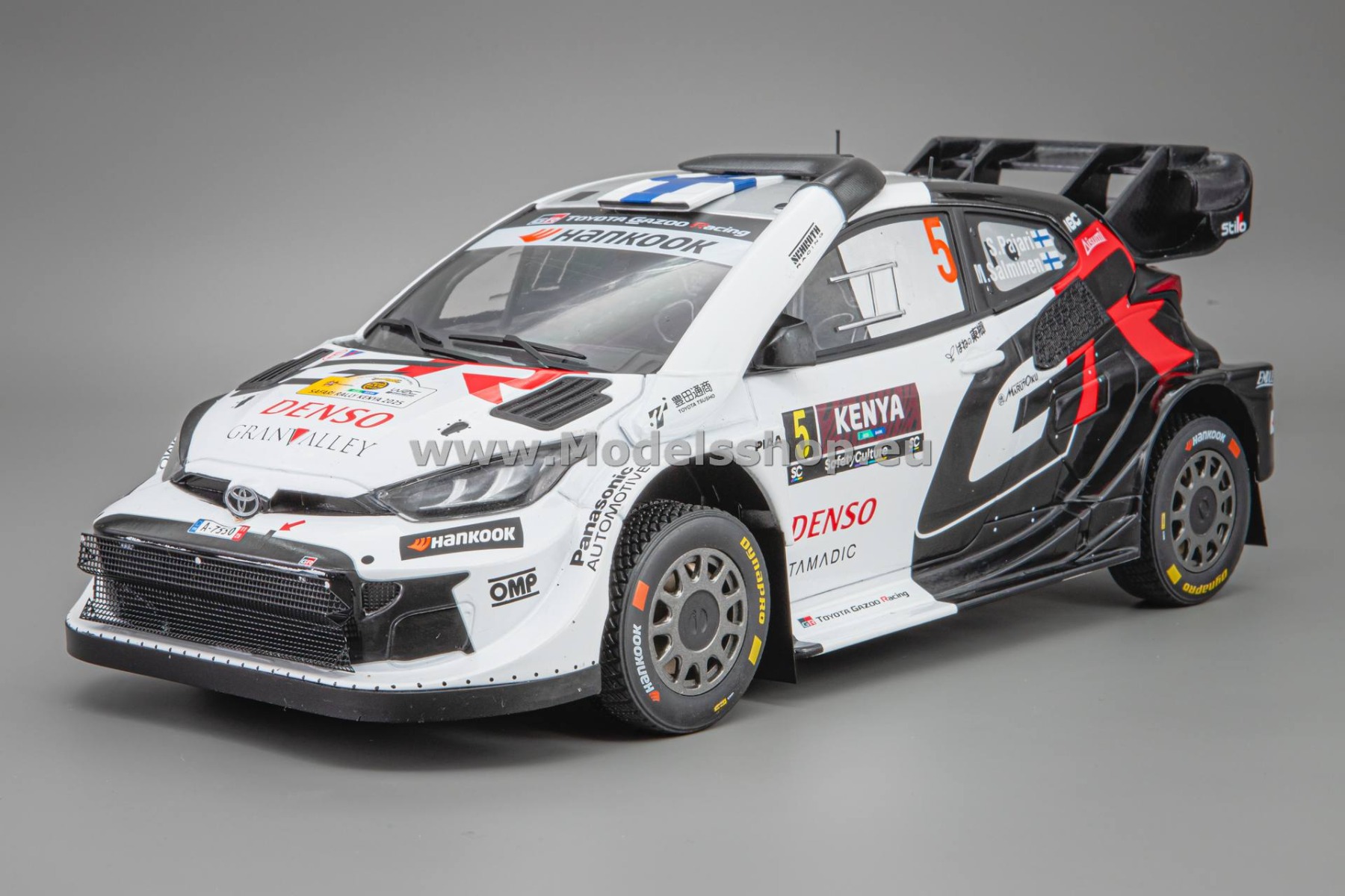 IXO18RMC246.22 Toyota GR Yaris Rally1, Toyota Gazoo WRT, No.5, WRC Safari Rally Kenia 2025, S.Pajari/M.Salminen