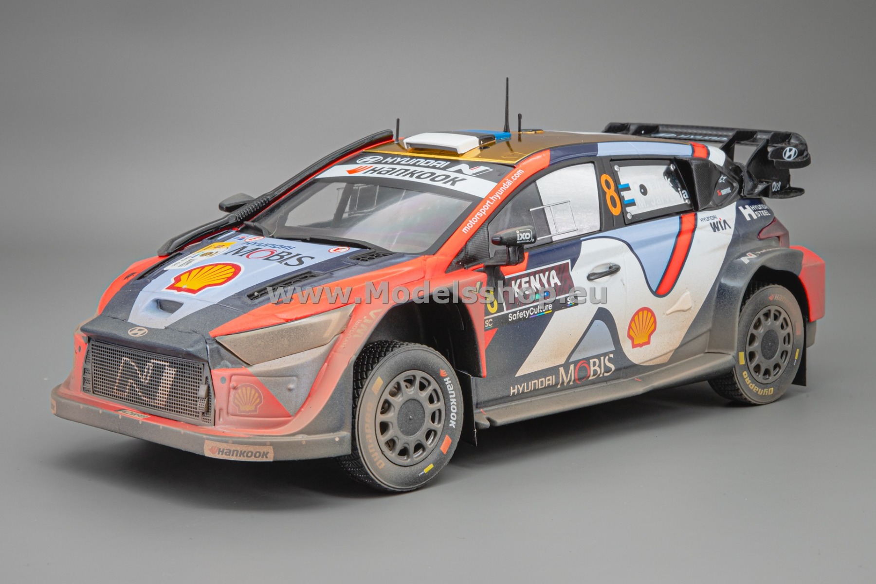 IXO18RMC247A.22 Hyundai i20 N Rally1, No.8, WRC Safari Rally Kenia 2025, O.Tänak - M.Järveoja