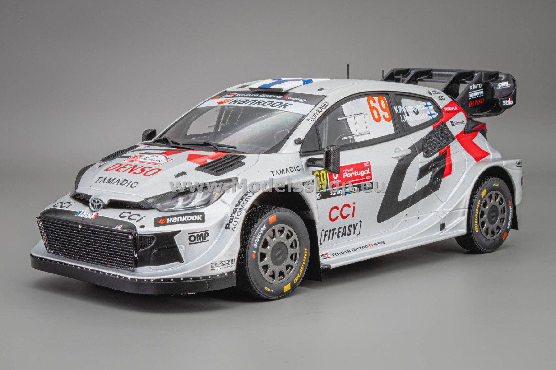 IXO18RMC250B.22 Toyota GR Yaris Rally1, Toyota Gazoo WRT, No.69, WRC Rally Portugal, 2025, K.Rovanperä/J.Halttunen