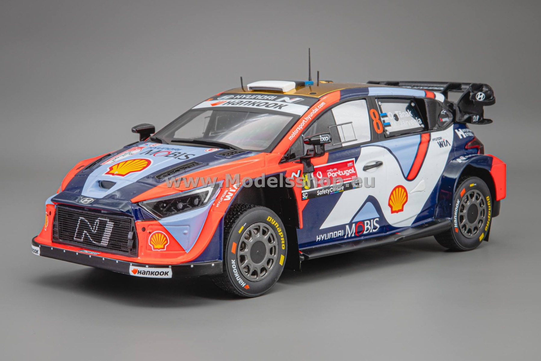 IXO18RMC251A.22 Hyundai i20 N Rally1, No.8, WRC Rally Portugal 2025, O.Tänak/M.Järveoja