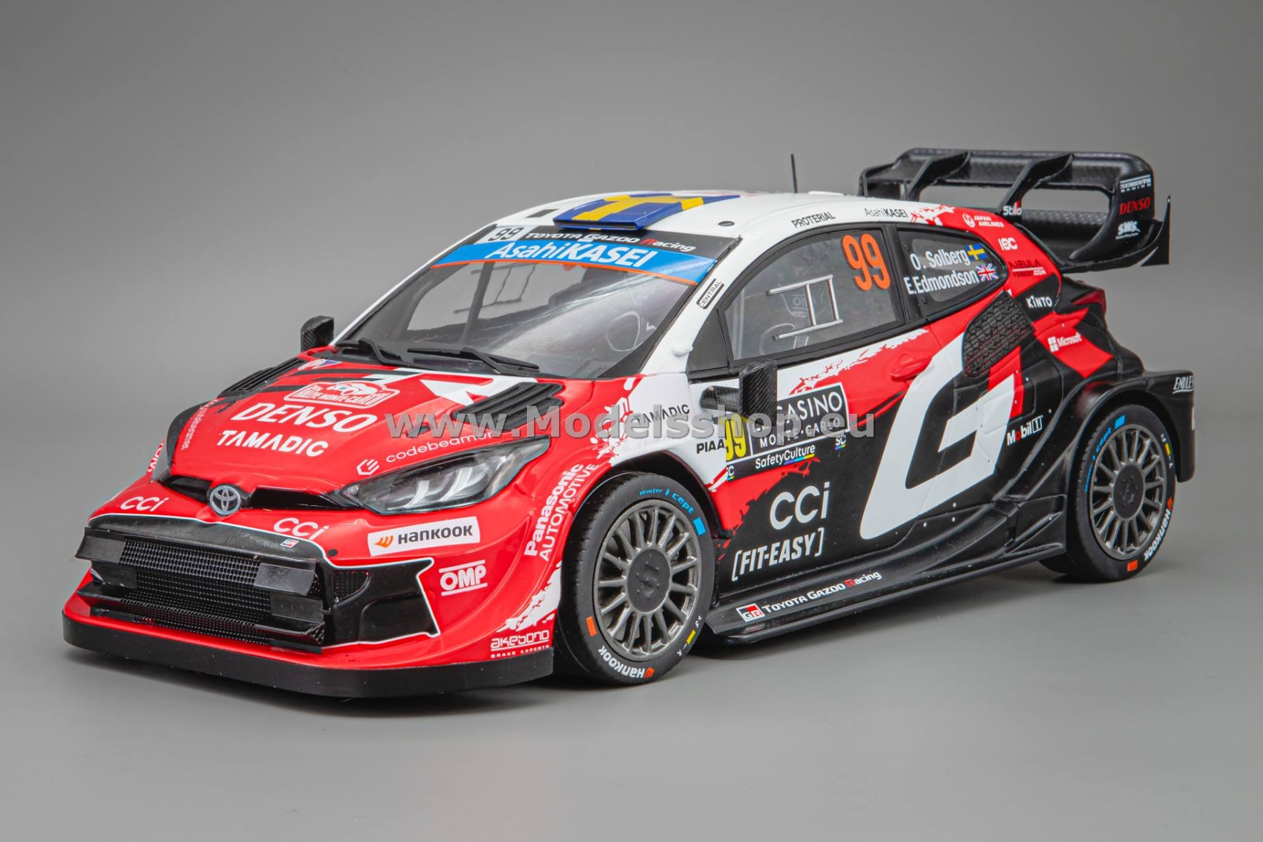 IXO18RMC269A.22 Toyota GR Yaris Rally1, Toyota Gazoo WRT, No.99, WRC Rallye Monte Carlo 2026, O.Solberg/E.Edmondson