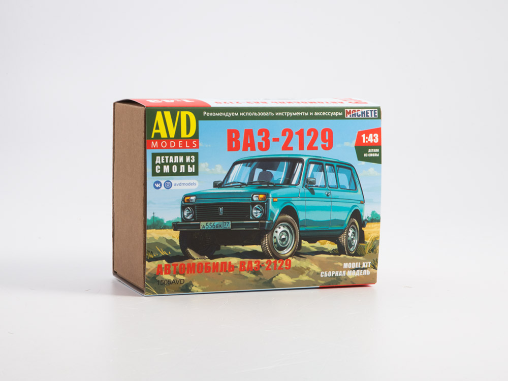 1505AVD VAZ-2129, model kit