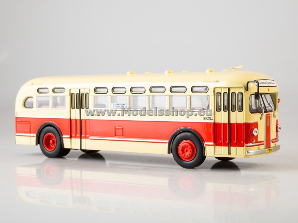 Bus magazine series (Modimio) with model of ZIS-154 bus