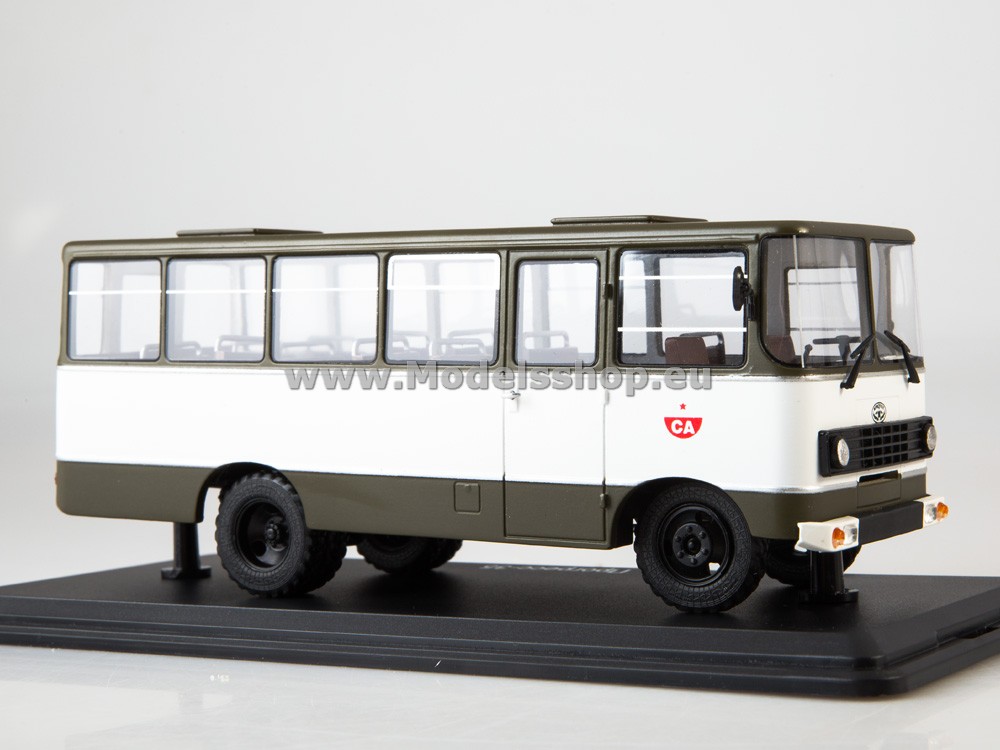 ModelPro 0073MP Progress-35 bus /white-khaki/