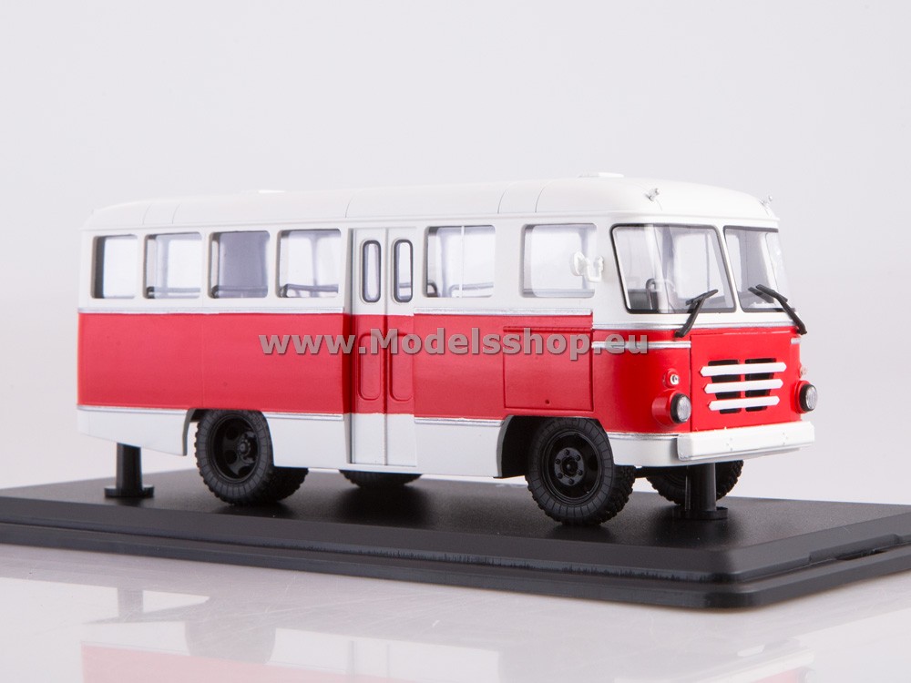 KAG-3 bus  /red - white/