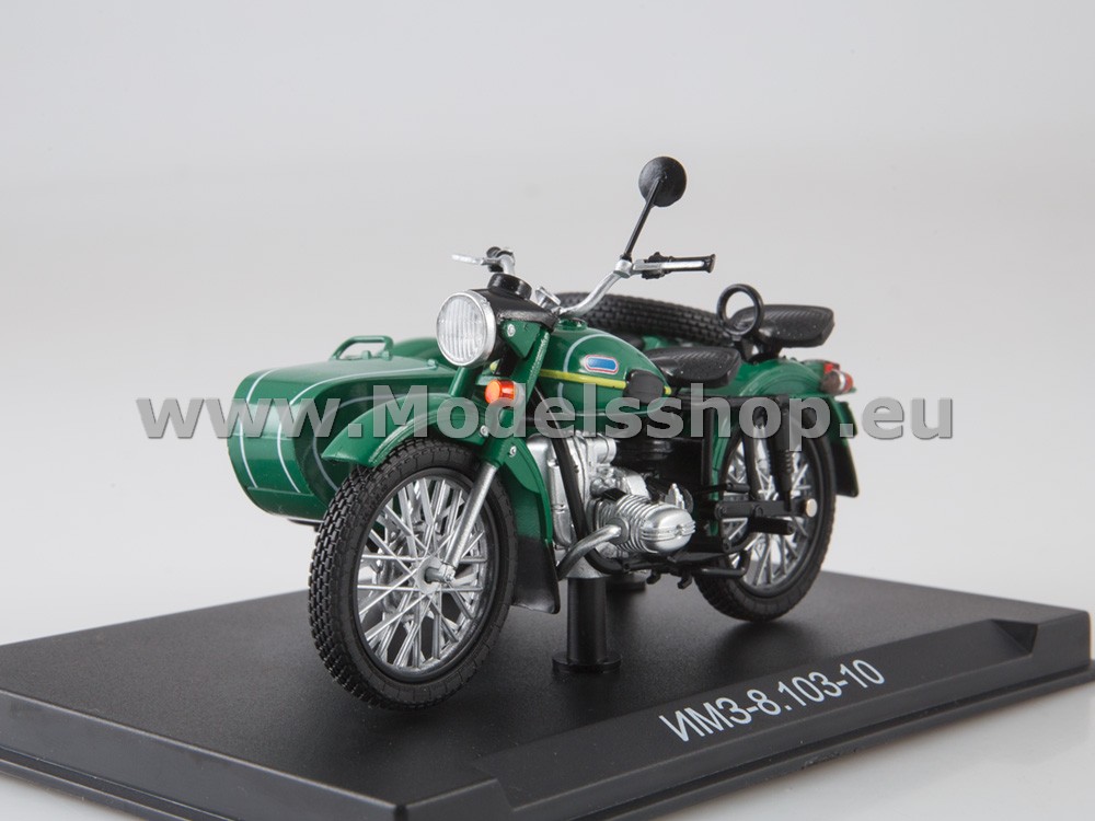 Motorcycle magazine series (Modimio) No.1 with model of IMZ-8.103-10 