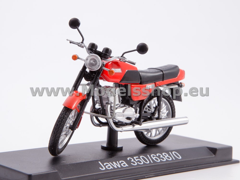 Motorcycle magazine series (Modimio) No.2 with model of Jawa 350/638-0-00