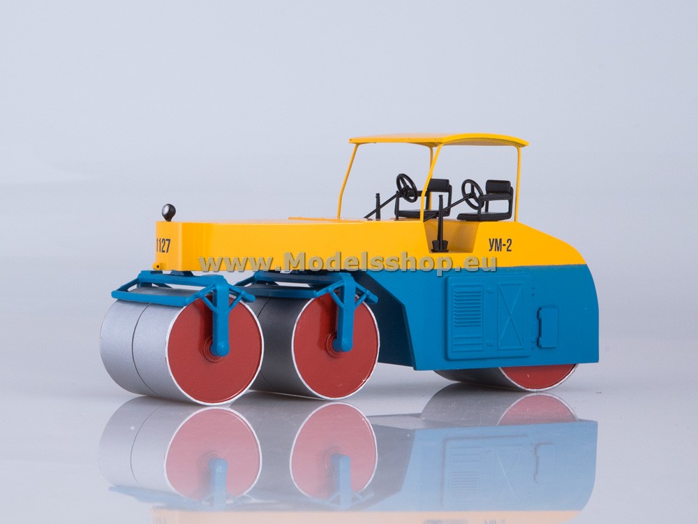 ModelPro 0033MP Heavy asphalt roller D-400 A /yellow-blue/