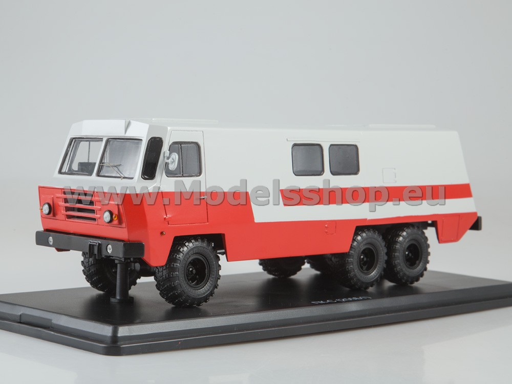 ModelPro 0128MP Geological service truck PK-C on KRAZ-255 chassis