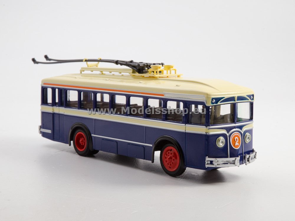 Bus magazine series (Modimio) No. 24 with model of trolleybus LK-1