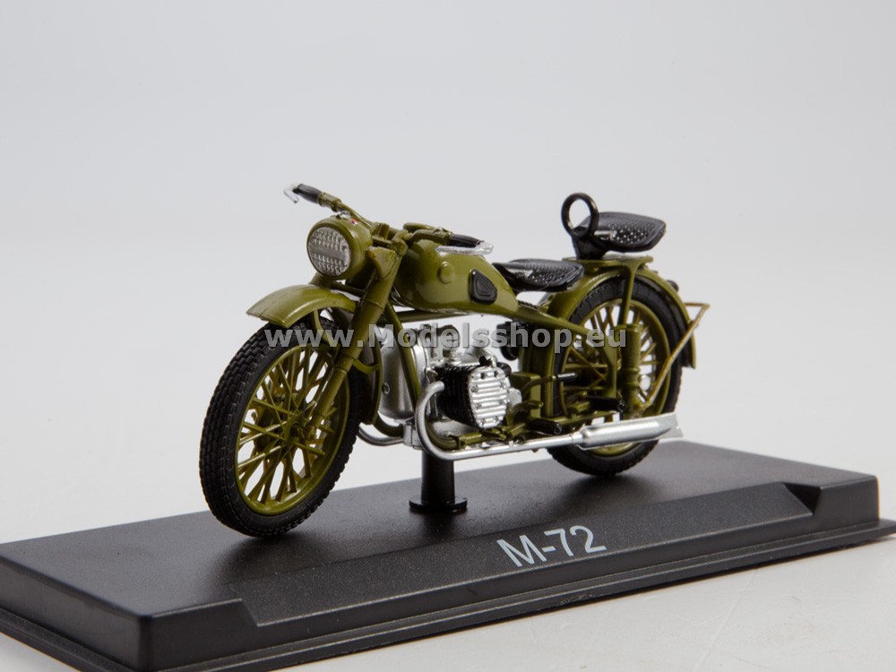 Motorcycle magazine series (Modimio) No.7 with model of M-72