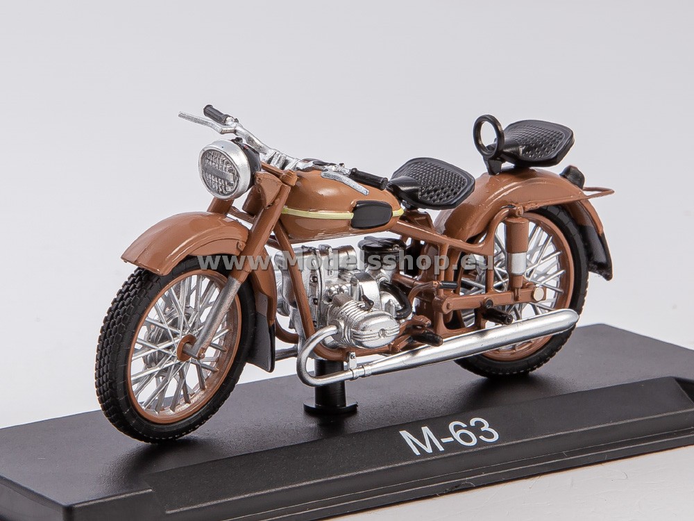 Motorcycle magazine series (Modimio) No.10 with model of M-63 