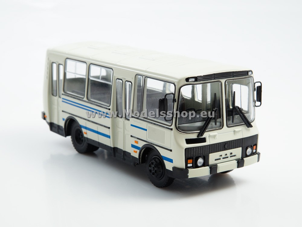 Bus magazine series (Modimio) No. 43 with model of PAZ-32051