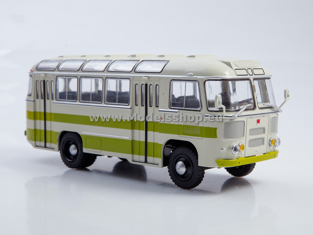 Bus magazine series (Modimio) No. 45 with model of PAZ-672