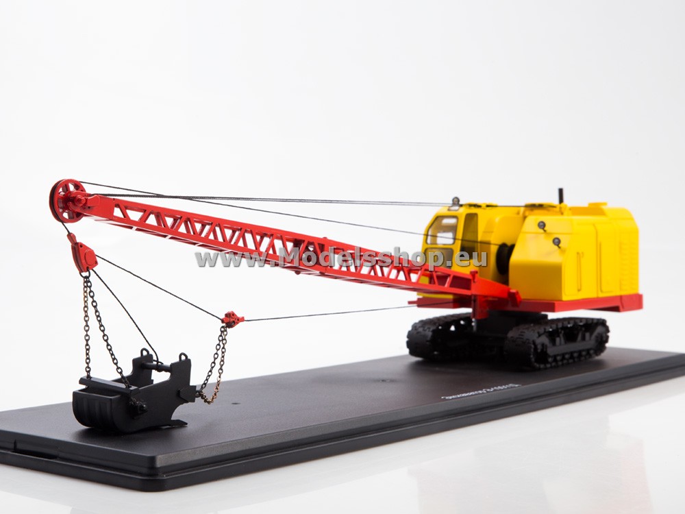 ModelPro 0196MP Excavator E-10011 /yellow - red/