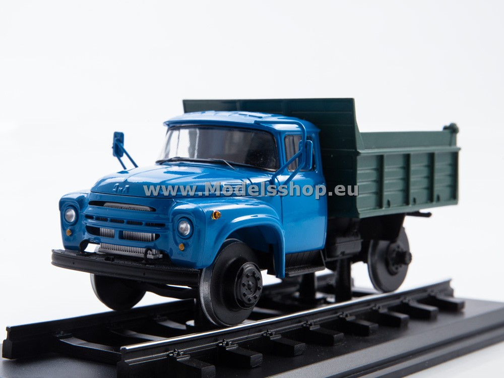 ModelPro 0198MP ZIL-MMZ-4502 railway dump truck /blue - grey/