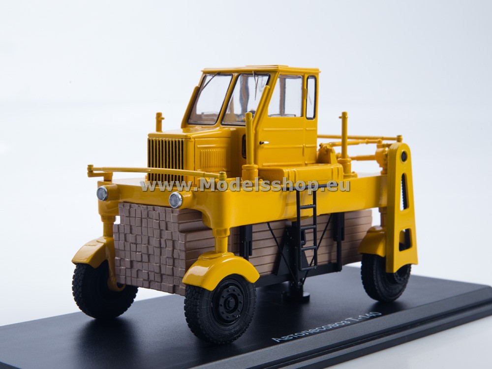 ModelPro 0201MP Logging truck T-140 /yellow/