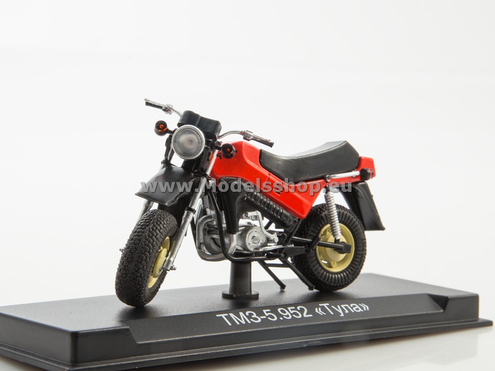 Motorcycle magazine series (Modimio) No.17 with model of  TMZ-5.952 