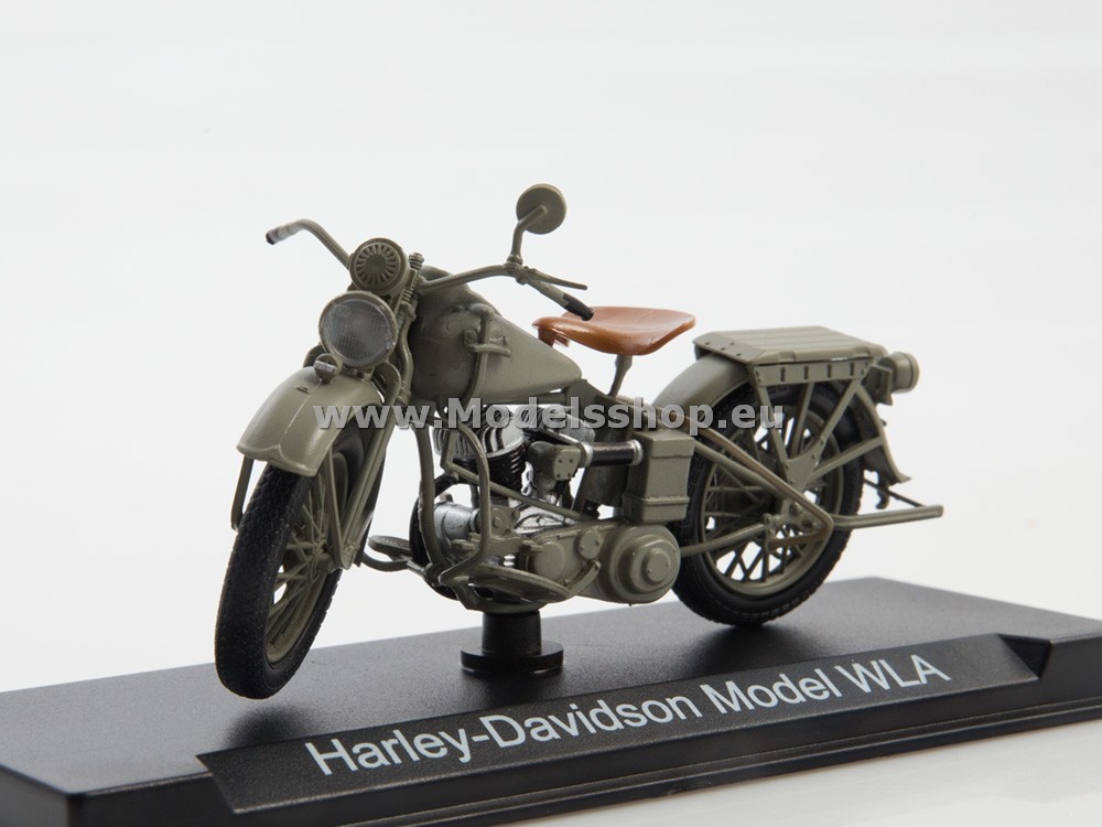 Motorcycle magazine series (Modimio) No.25 with model of HARLEY-DAVIDSON WLA