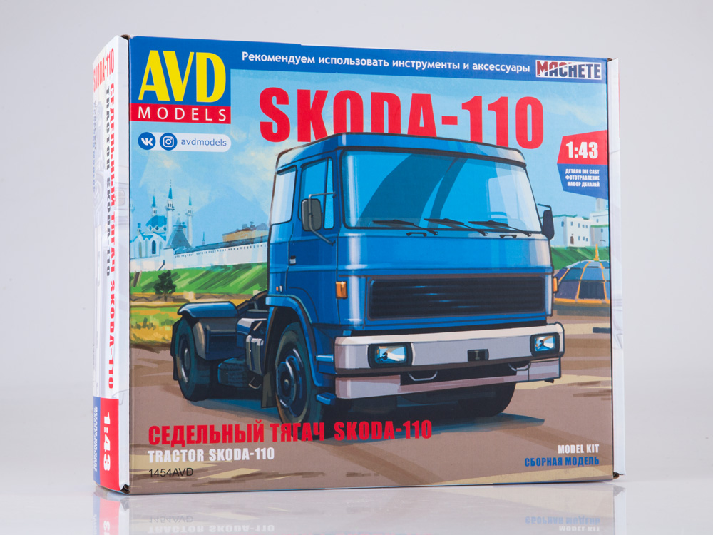 Skoda-LIAZ 110 tractor truck, model kit