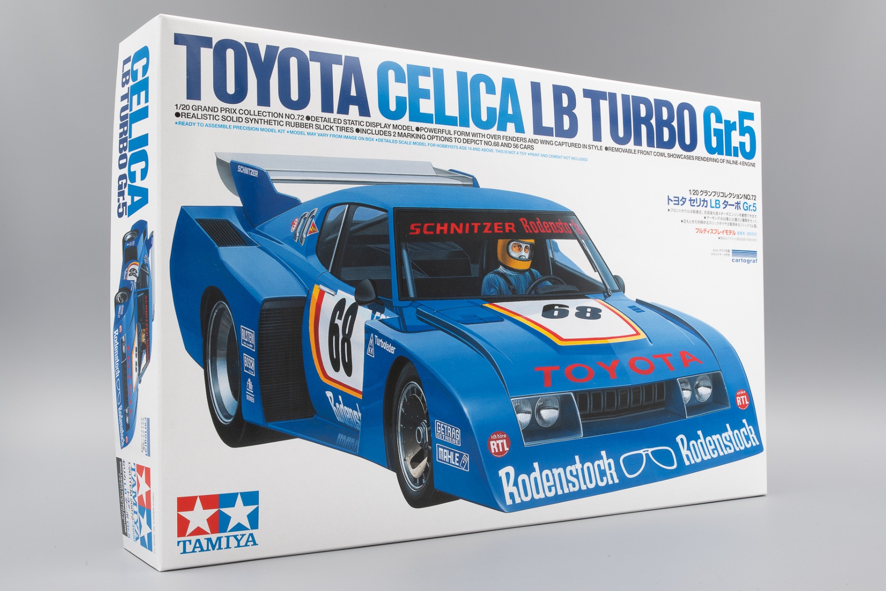 Tamiya TA20072 Toyota Celica LB Turbo Gr.5, model kit