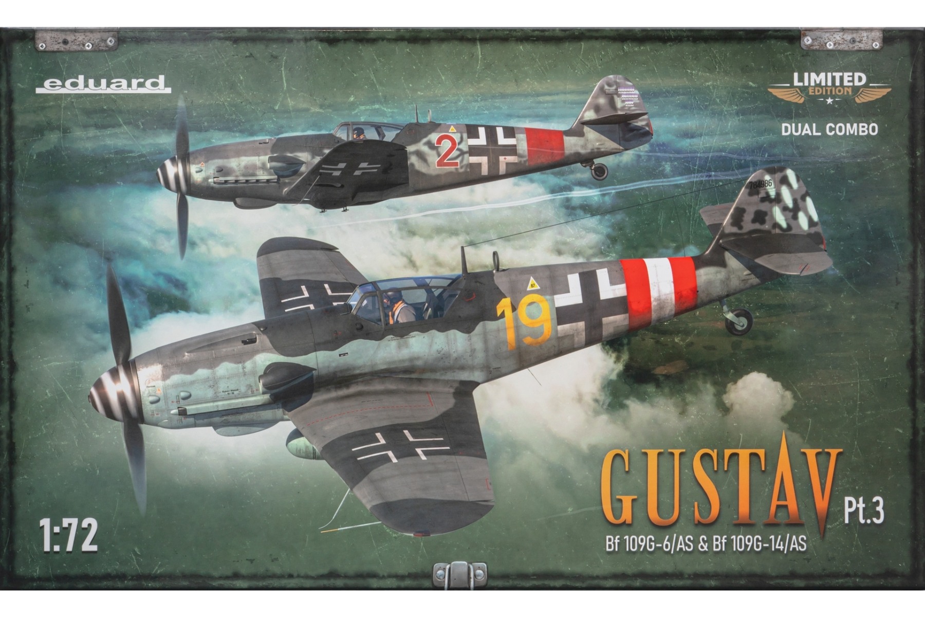 Eduard 2150 Gustav Pt. 3 Dual Combo, model kit