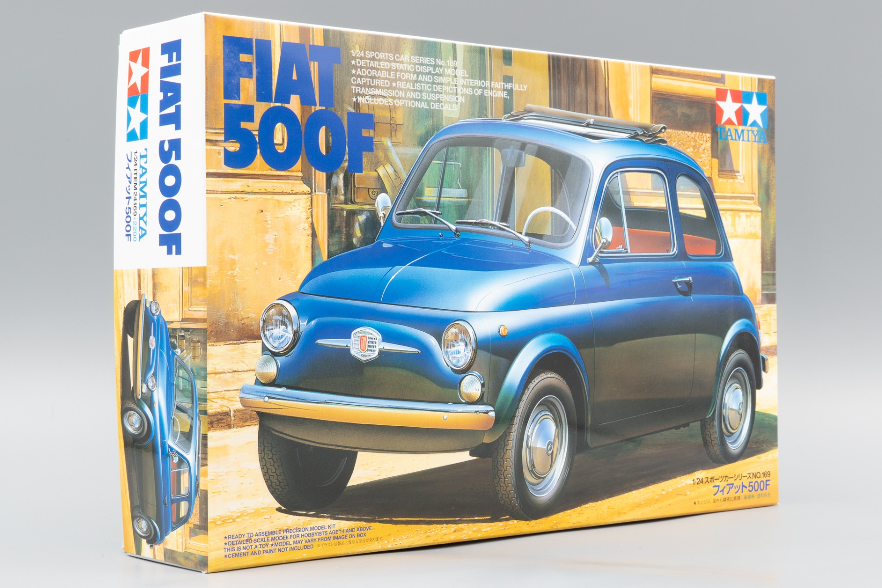 【TAMIYA】FIAT フィアット500F 1/24スケール タミヤ 1/24 スポーツカーシリーズ 1/24 フィアット 500F | タミヤ