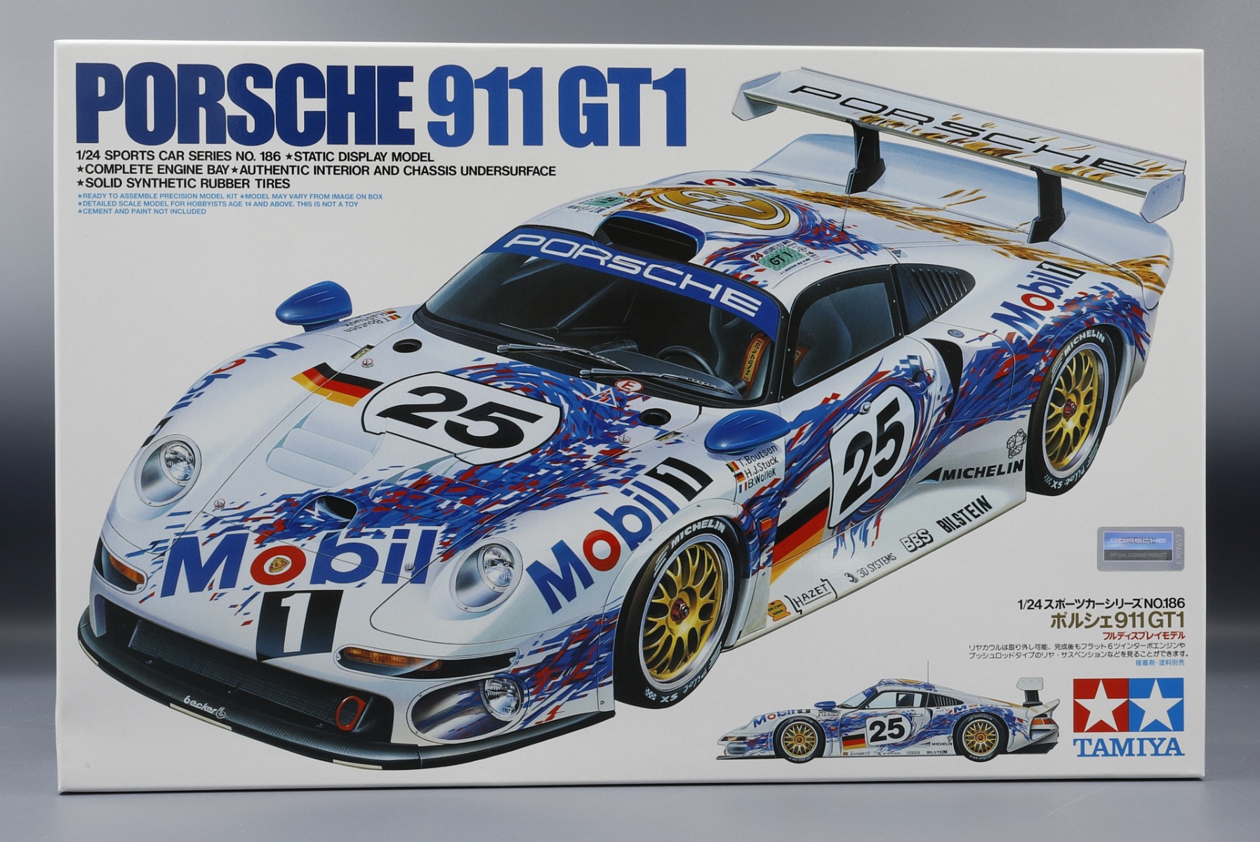 Tamiya TA24186 Porsche 911 GT1 #25 